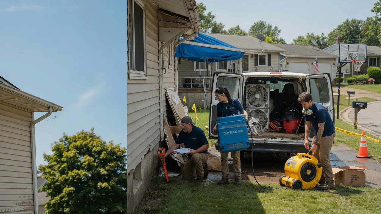 Ceiling Leak Cleanup in Albion, NY near me